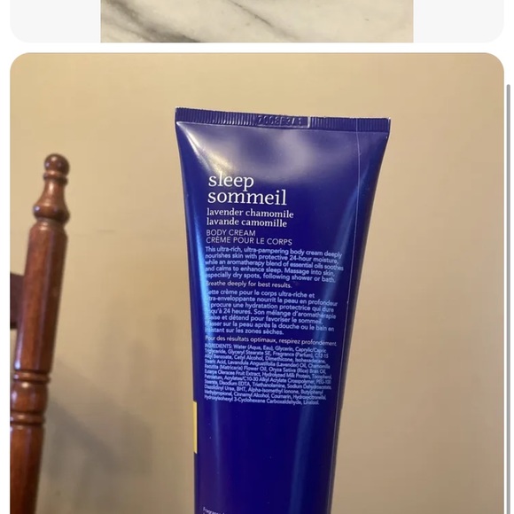 Bath and Body Works Sleep Lavender Chamomile Body Cream Aromatherapy 8oz - Picture 2 of 2